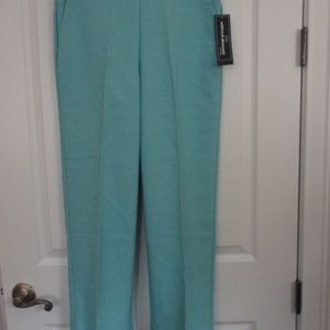 Alfred Dunner Aqua pants - sz 12P - MSRP $48.00